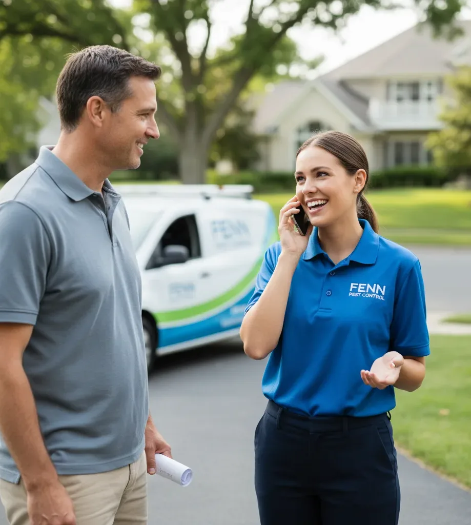 Fenn Pest Control customer support in Yorkville